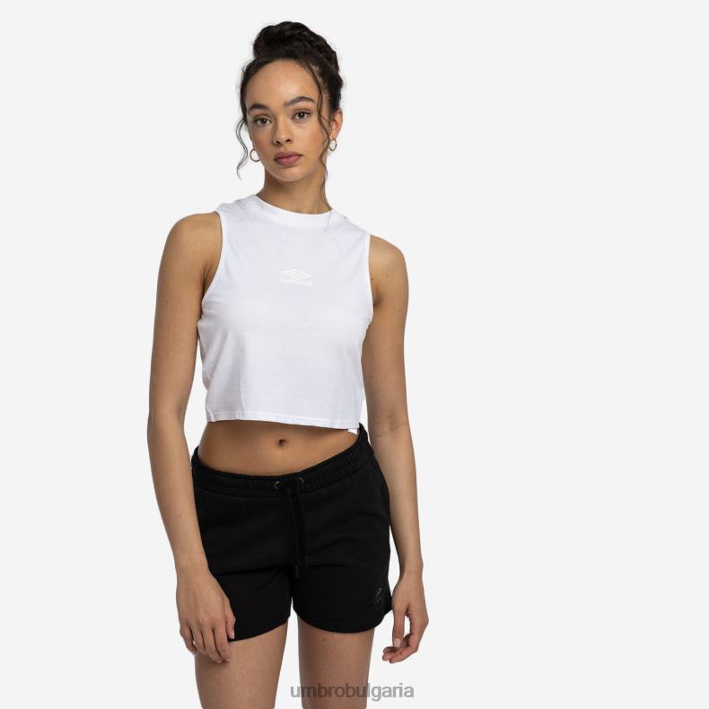 облекло Umbro диамантена състезателна жилетка бяло Жени BVP8P419