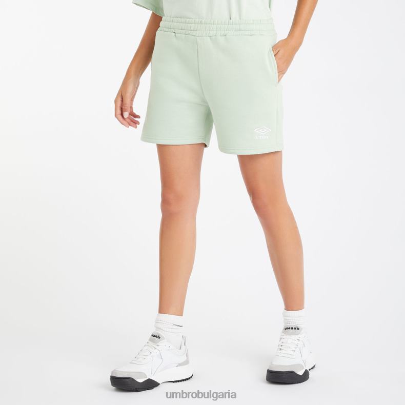 облекло Umbro основни къси панталони фино зелено/бяло Жени BVP8P498