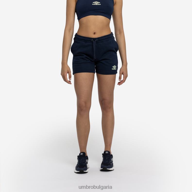 облекло Umbro диамантен джог къс индигово настроение/морска пяна Жени BVP8P503