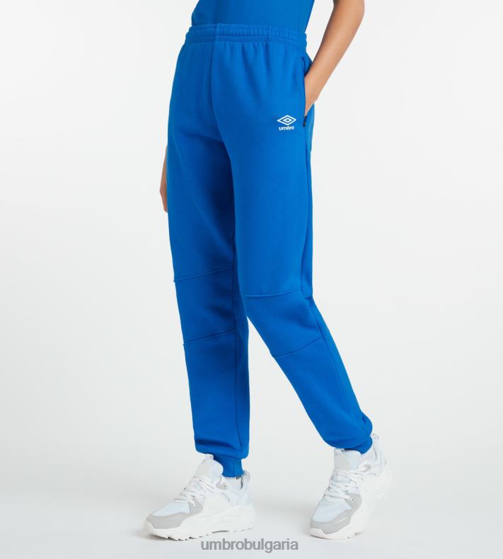 облекло Umbro клубен панталон за свободното време два кралски/бял Жени BVP8P468