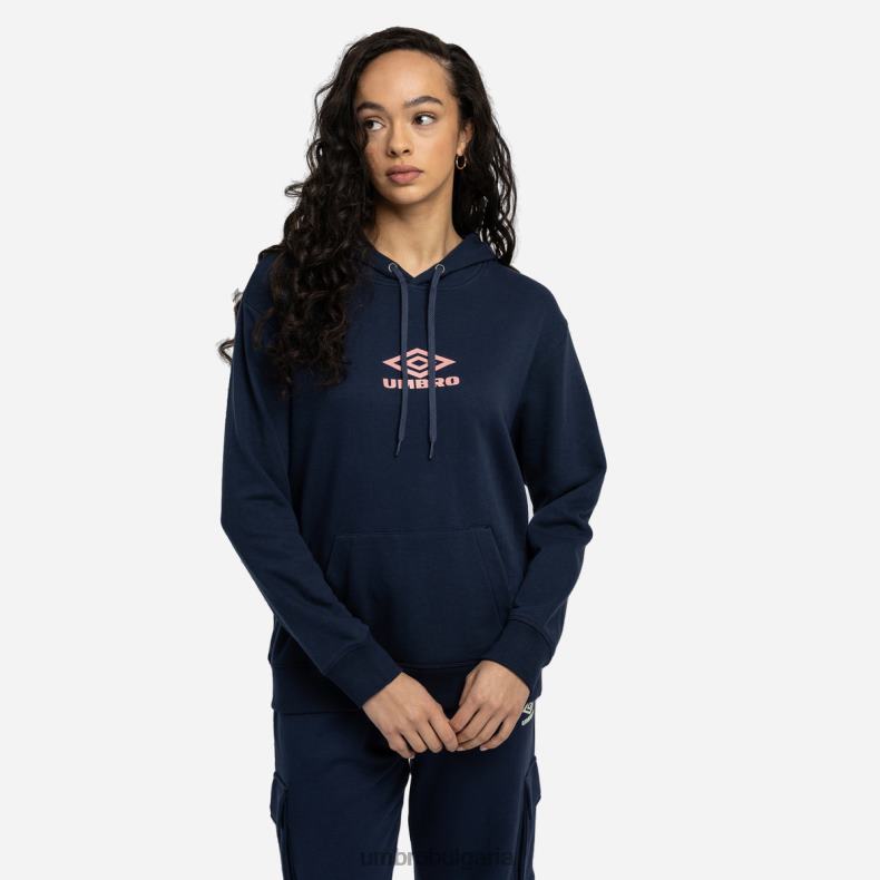 облекло Umbro диамант о качулка индигово настроение/морска пяна Жени BVP8P443