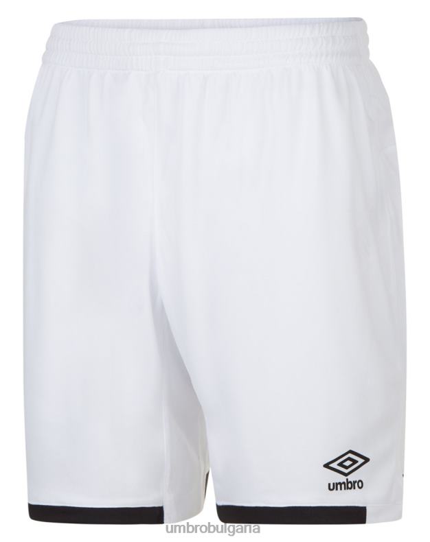 облекло Umbro premier short junior бял черен деца BVP8P671