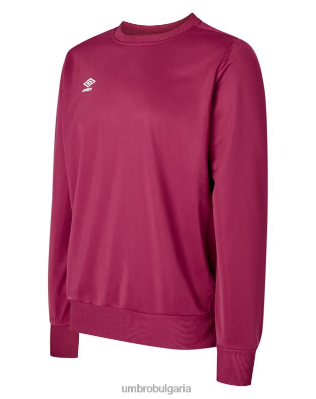 облекло Umbro поли пот младши ново бордо деца BVP8P642