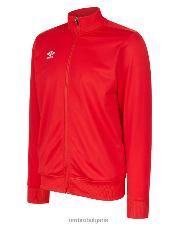 облекло Umbro юношеско клубно поли яке вермилион деца BVP8P694