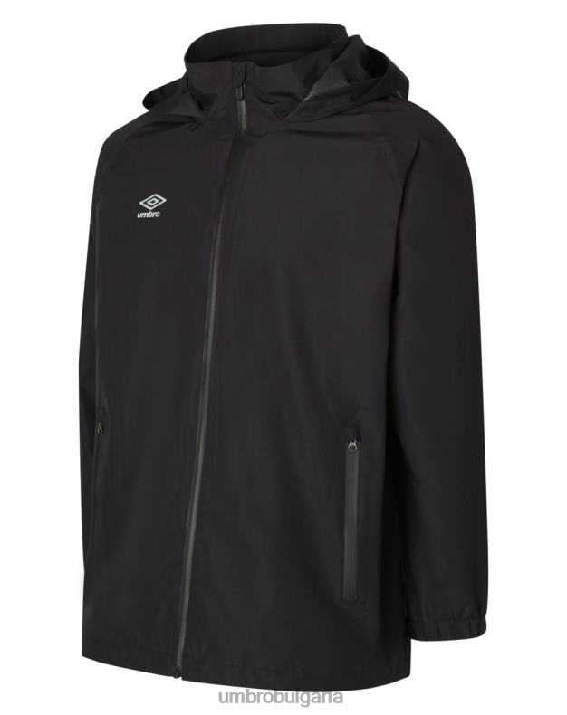 облекло Umbro клубно водоустойчиво яке junior черен деца BVP8P695