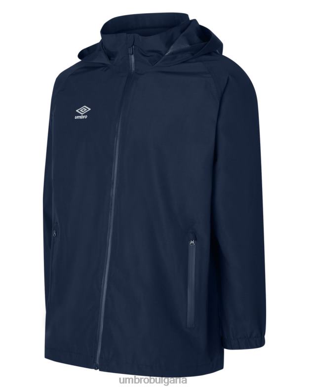 облекло Umbro клубно водоустойчиво яке junior тъмно синьо деца BVP8P696