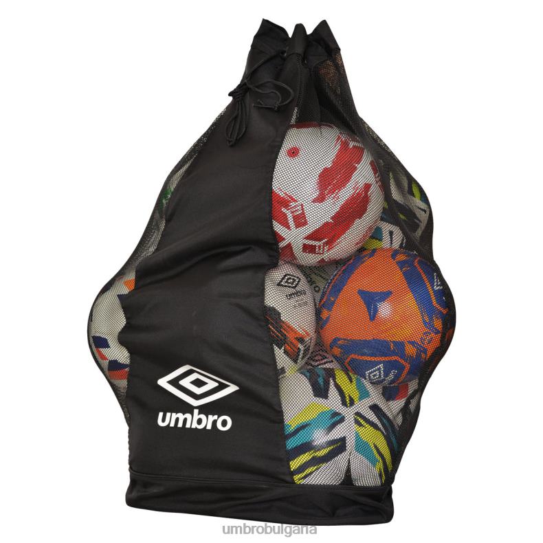 аксесоари Umbro голяма чанта за носене на топка Черно бяла унисекс BVP8P342