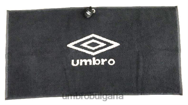 аксесоари Umbro кърпа за фитнес с лого тъмно сиво/каменно мъже BVP8P278