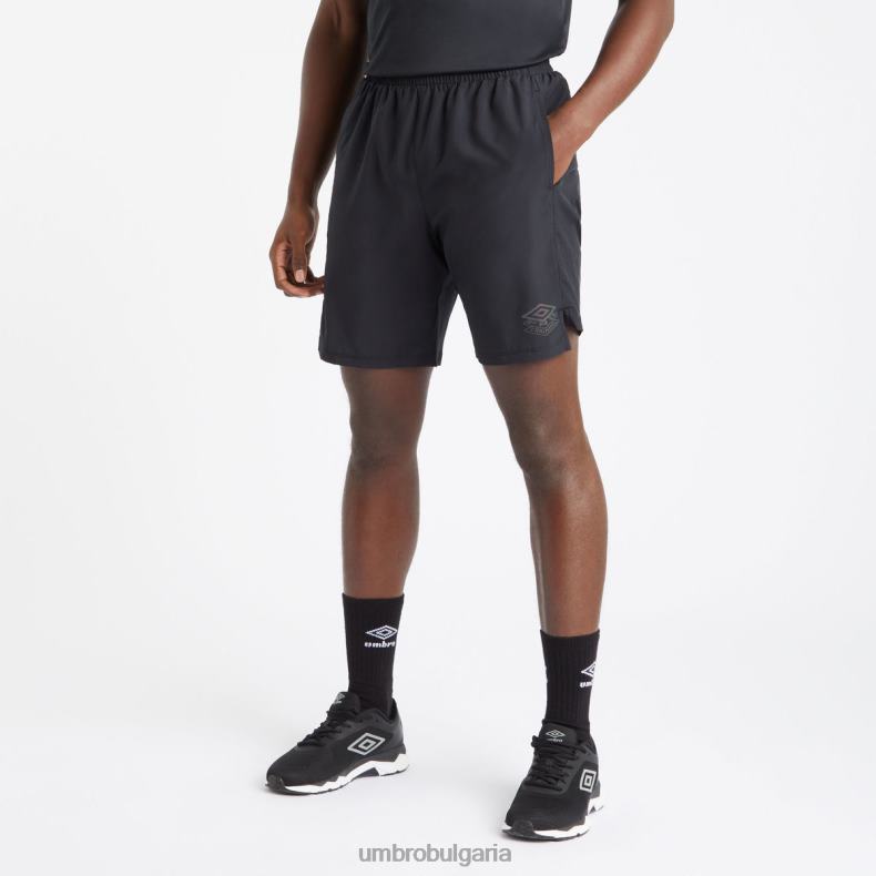 облекло Umbro про обучение изтъкано кратко черен мъже BVP8P198