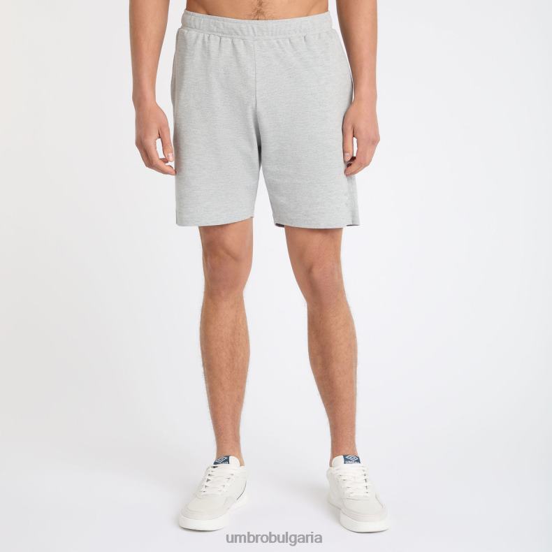 облекло Umbro шорти пике в спортен стил сив мергел мъже BVP8P218