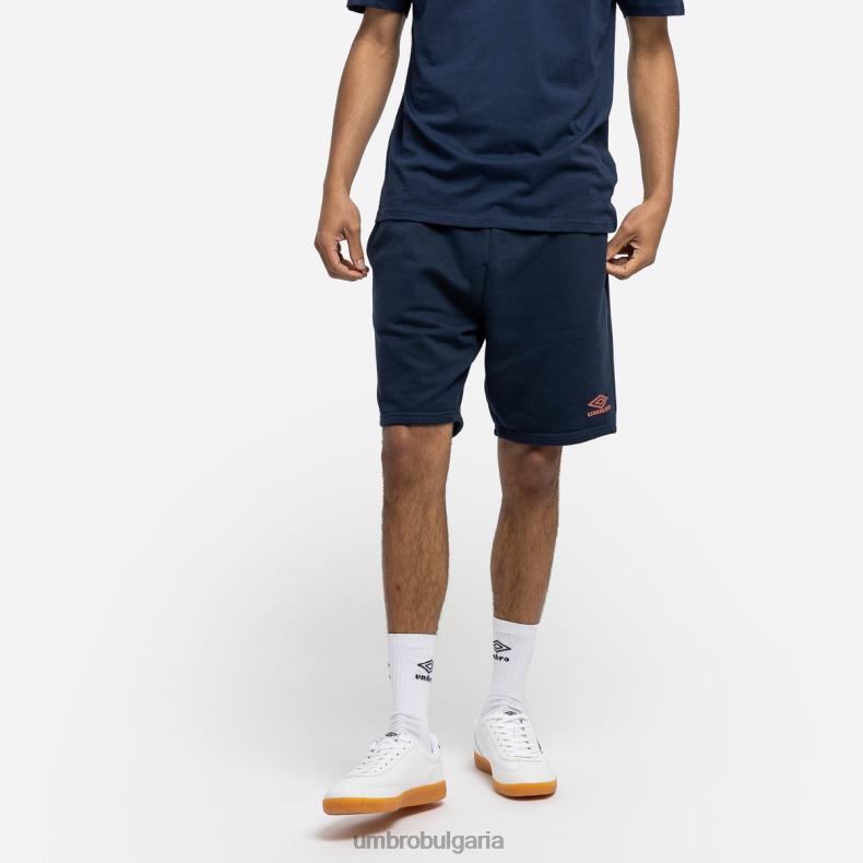облекло Umbro диамантен джог къс индигово настроение/лют сос мъже BVP8P221