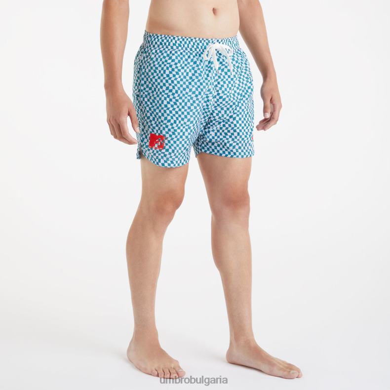 облекло Umbro mtv късо плуване засенчен смърч/брилянтно бяло мъже BVP8P203