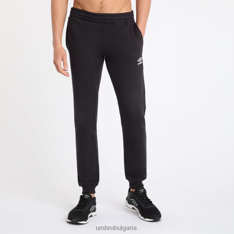 облекло Umbro core skinny jogger Черно бяла мъже BVP8P176