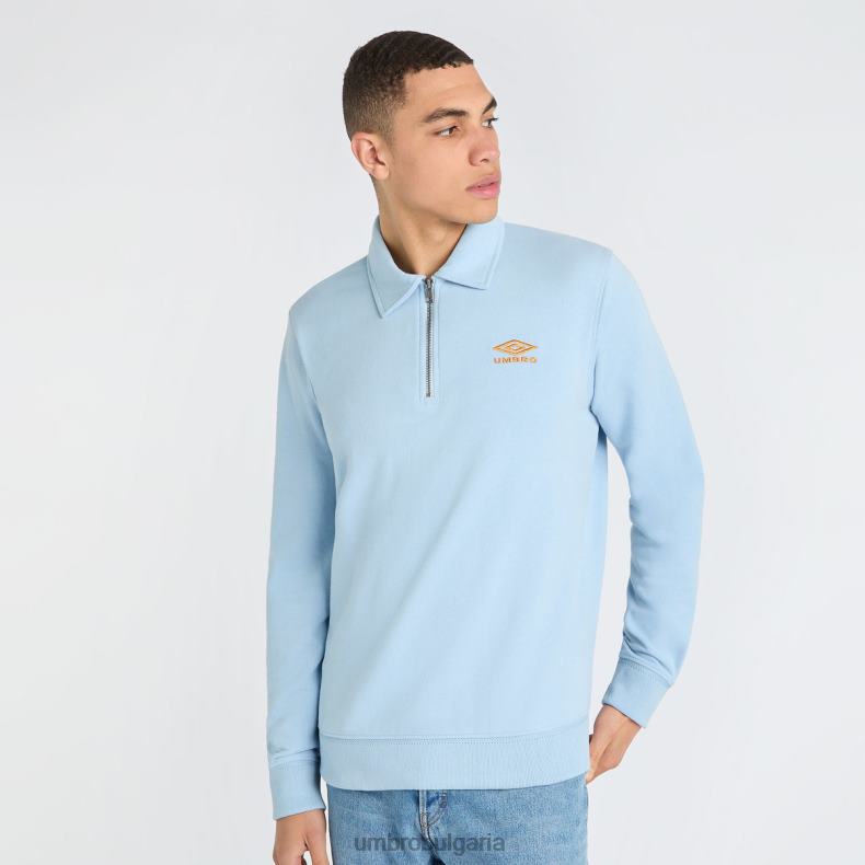 облекло Umbro поло суичър ангелски водопад/пламтящо оранжево мъже BVP8P104