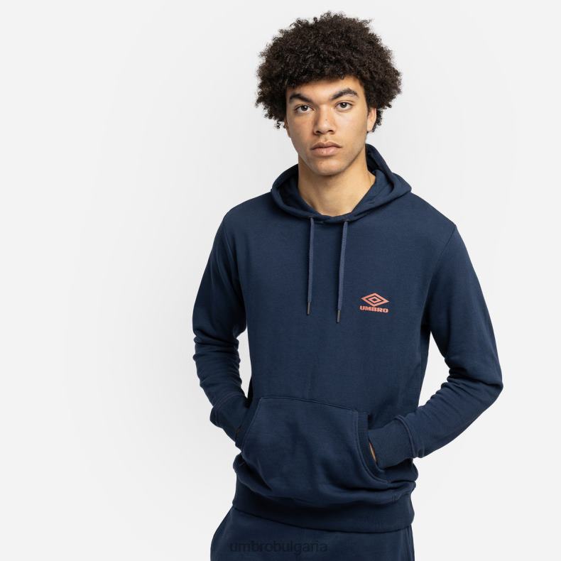 облекло Umbro диамант о качулка индигово настроение/лют сос мъже BVP8P154
