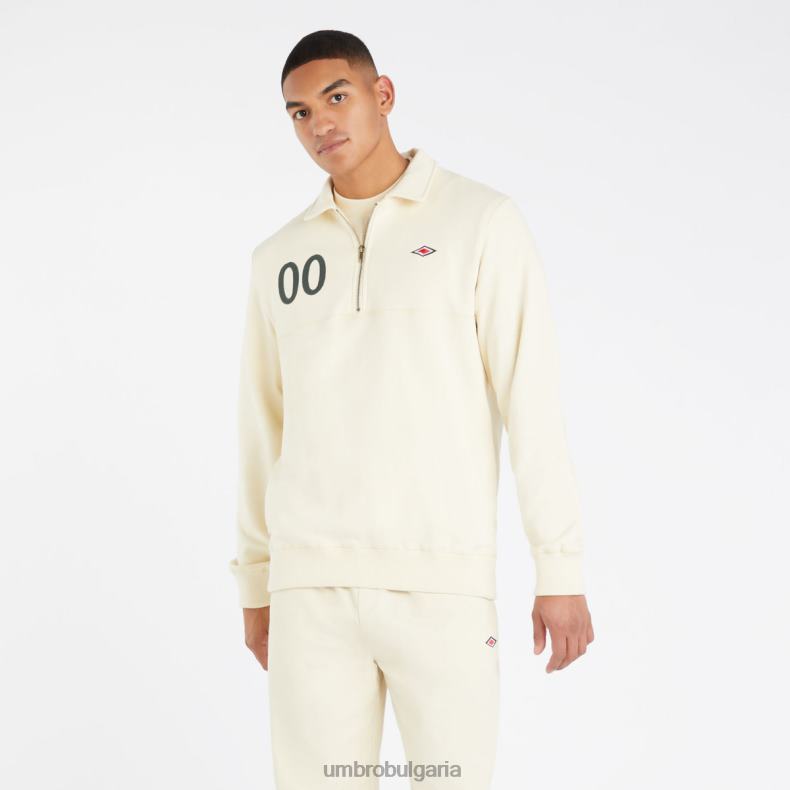 облекло Umbro суичър с четвърт цип seedpearl мъже BVP8P98