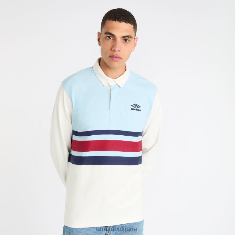 облекло Umbro фланелка за ръгби екрю/ангелски водопад/среднощно платно мъже BVP8P43