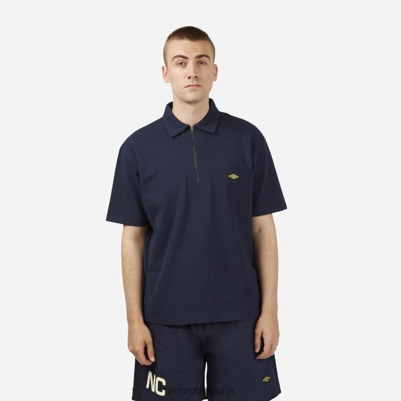 облекло Umbro Nigel Cabourn Polo черен флот мъже BVP8P86