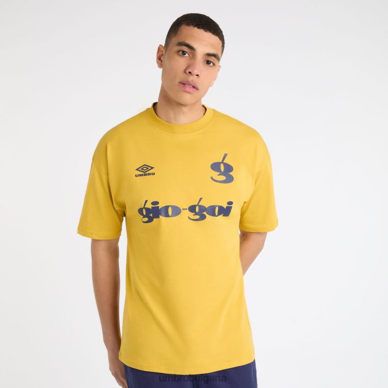 облекло Umbro тениска с лого на gio goi пикантна горчица/patriot blue мъже BVP8P63