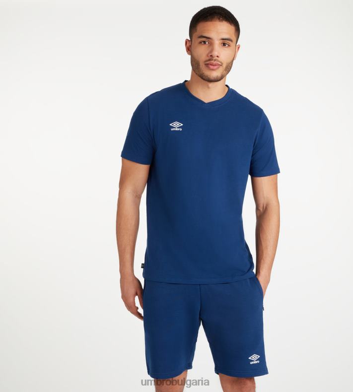 облекло Umbro клубна тениска за свободното време tw тъмносиньо/бяло мъже BVP8P52