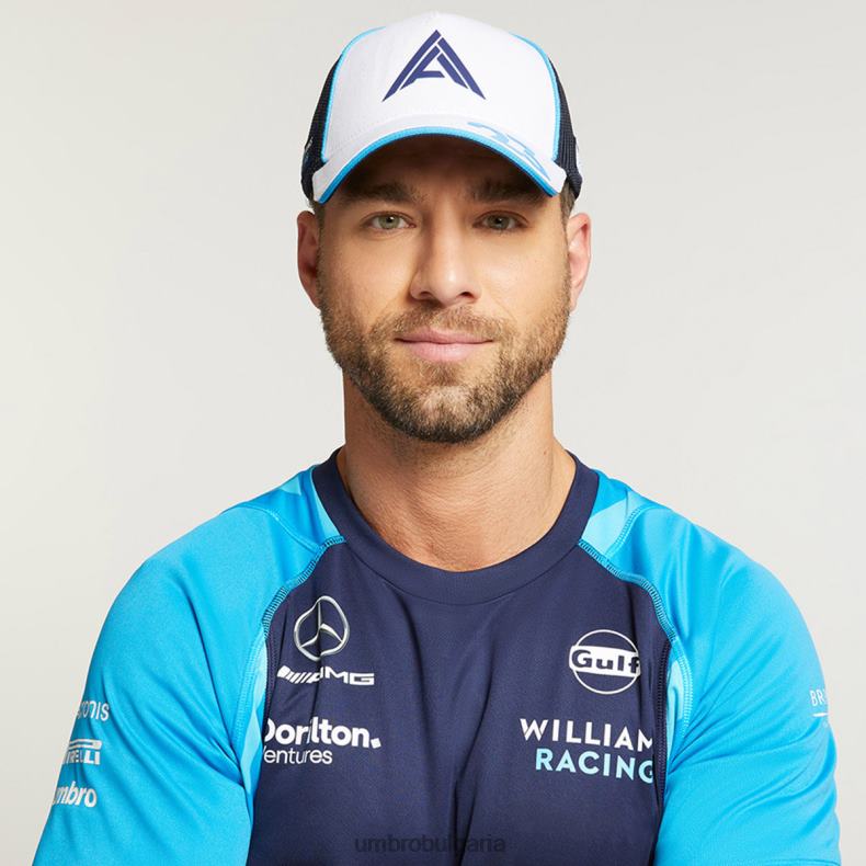 спорт Umbro Уилямс Алекс Албън шофьорска шапка бяло/шушляк унисекс BVP8P374