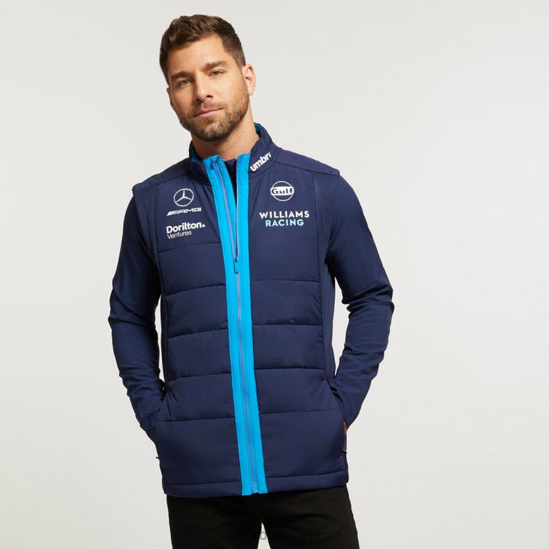 спорт Umbro Williams Racing '23 Gilet peacoat/diva blue унисекс BVP8P380