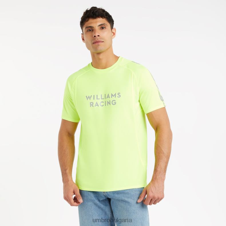 спорт Umbro Williams Racing '23 Hazard Джърси безопасно жълто унисекс BVP8P381