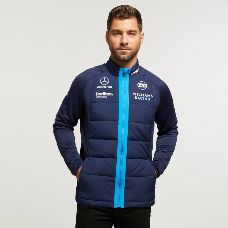 спорт Umbro термично яке williams racing '23 peacoat/diva blue унисекс BVP8P376